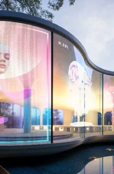LED Film Display Thin Screen