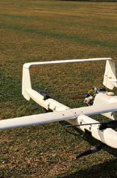 SD-60 industrial fuel-electric hybrid VTOL UAV